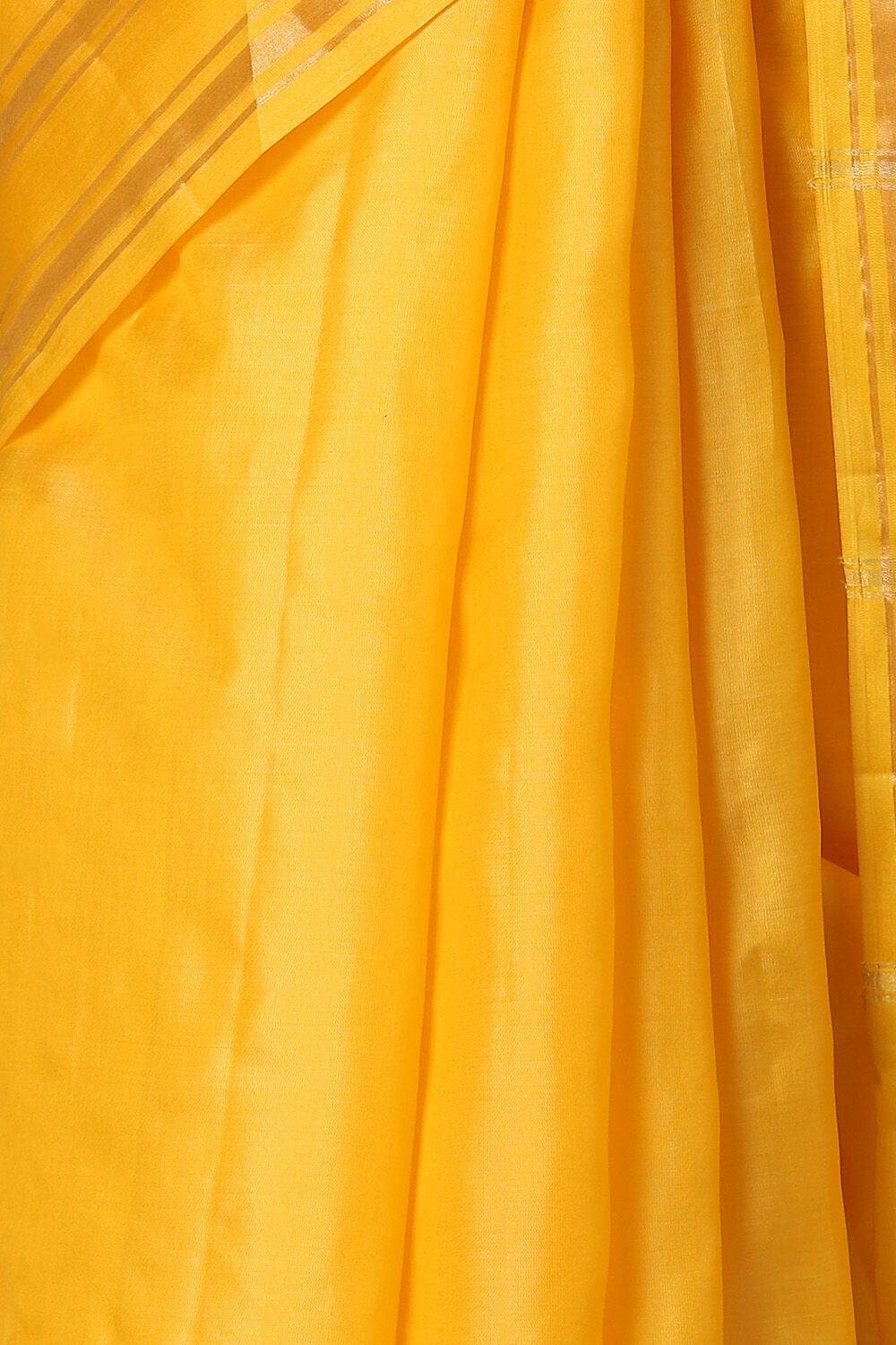 Yellow Pure Silk South Saree image number null