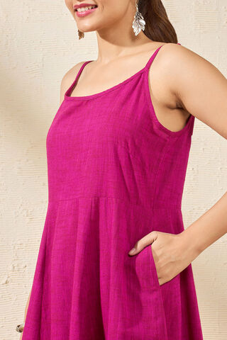 Blue Pure Cotton Woven Kurta Set thumbnail image number null