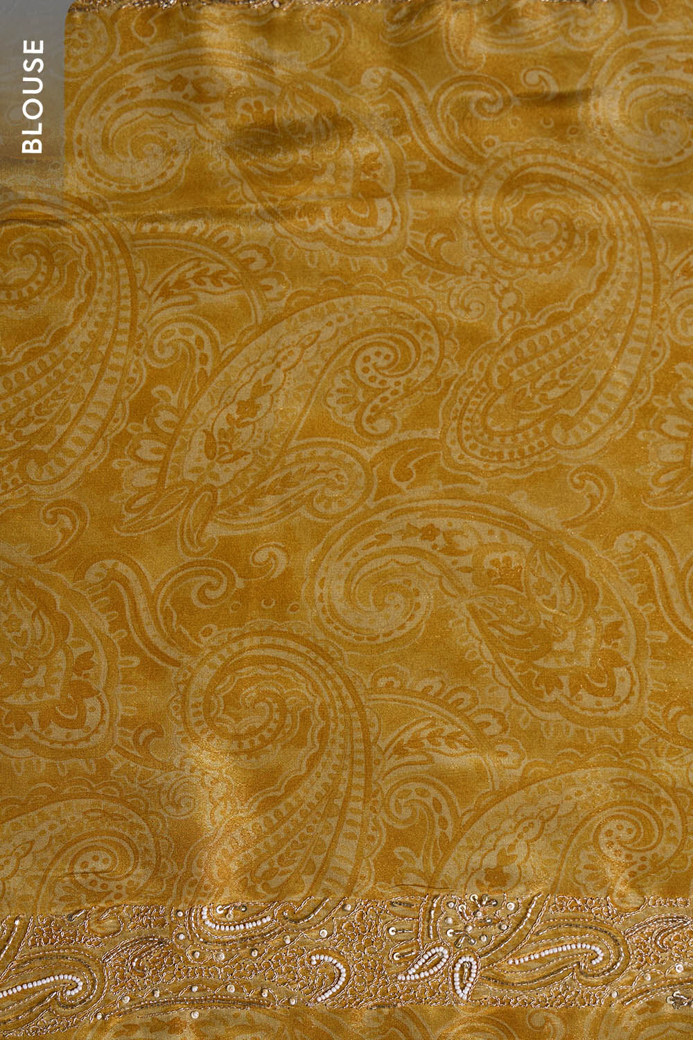 Blue Woven Viscose Saree image number null