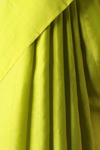 Light Green Pure Silk South Saree thumbnail image number null