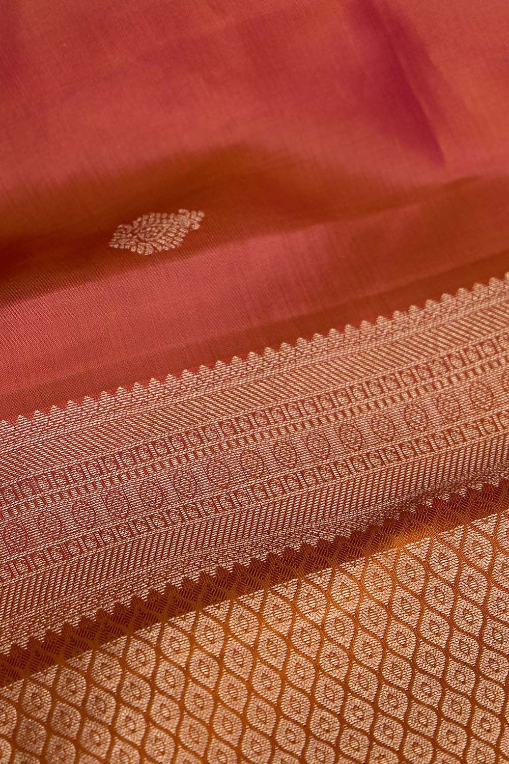 Pink Woven Silk Viscose Saree image number null