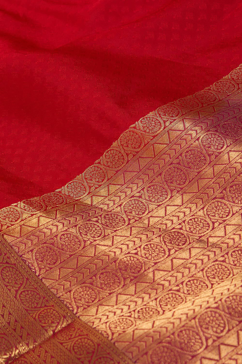 Dark Red Woven Silk Viscose Saree image number null