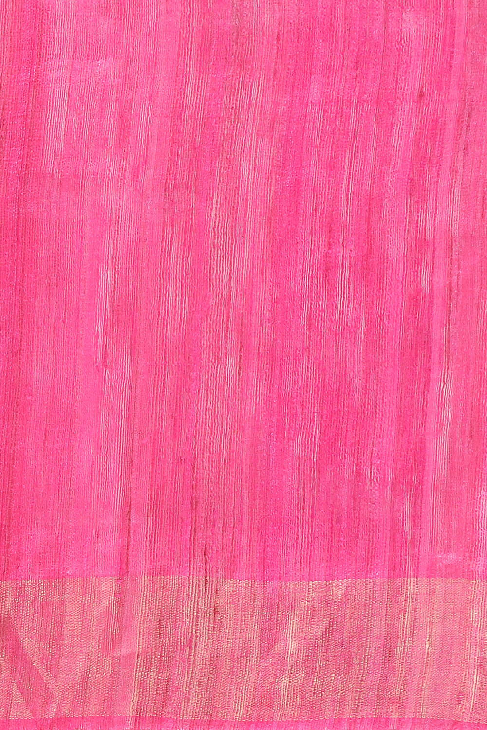 Pink Pure Tussar Silk Tie and Dye Saree image number null
