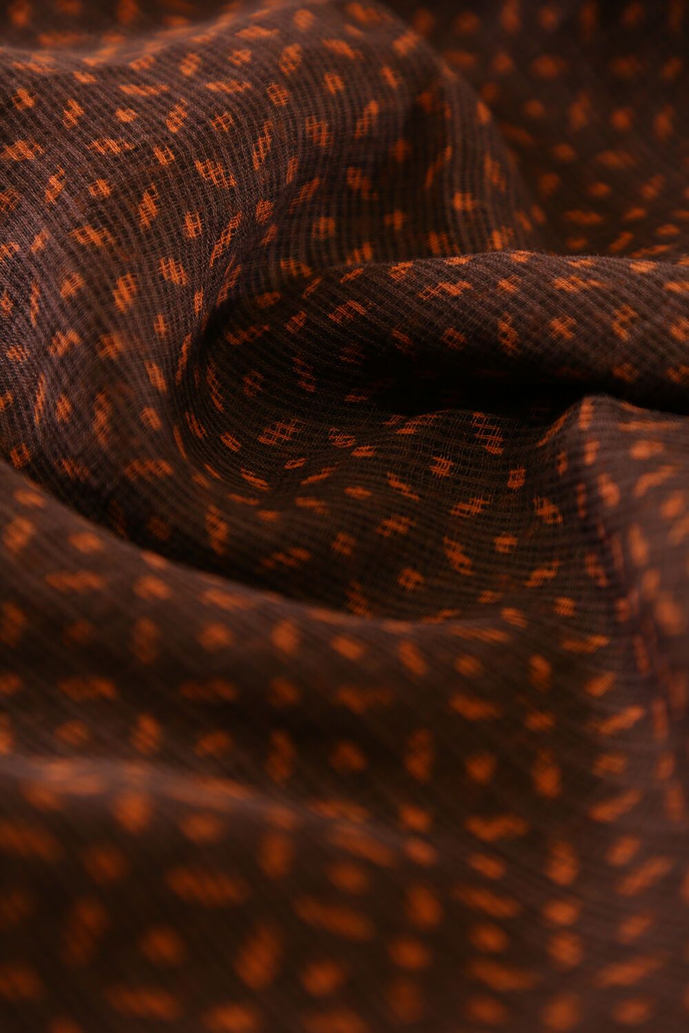 Dark Brown Pure Cotton Suit Set image number null