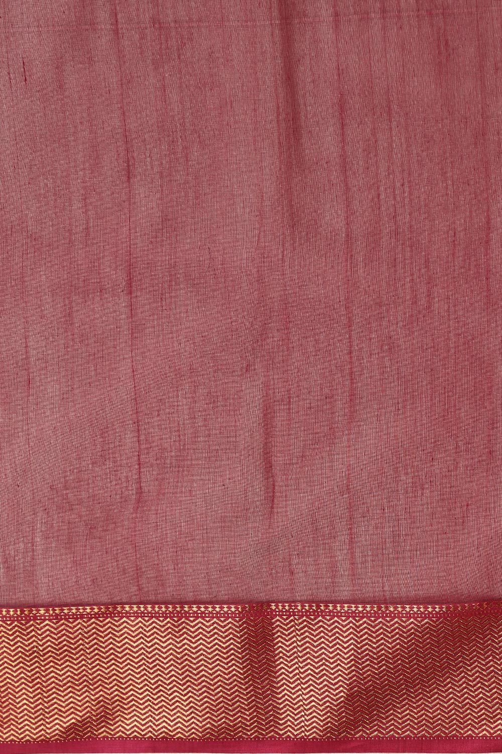 Dark Green Woven Pure Silk Cotton Maheshwari Saree image number null