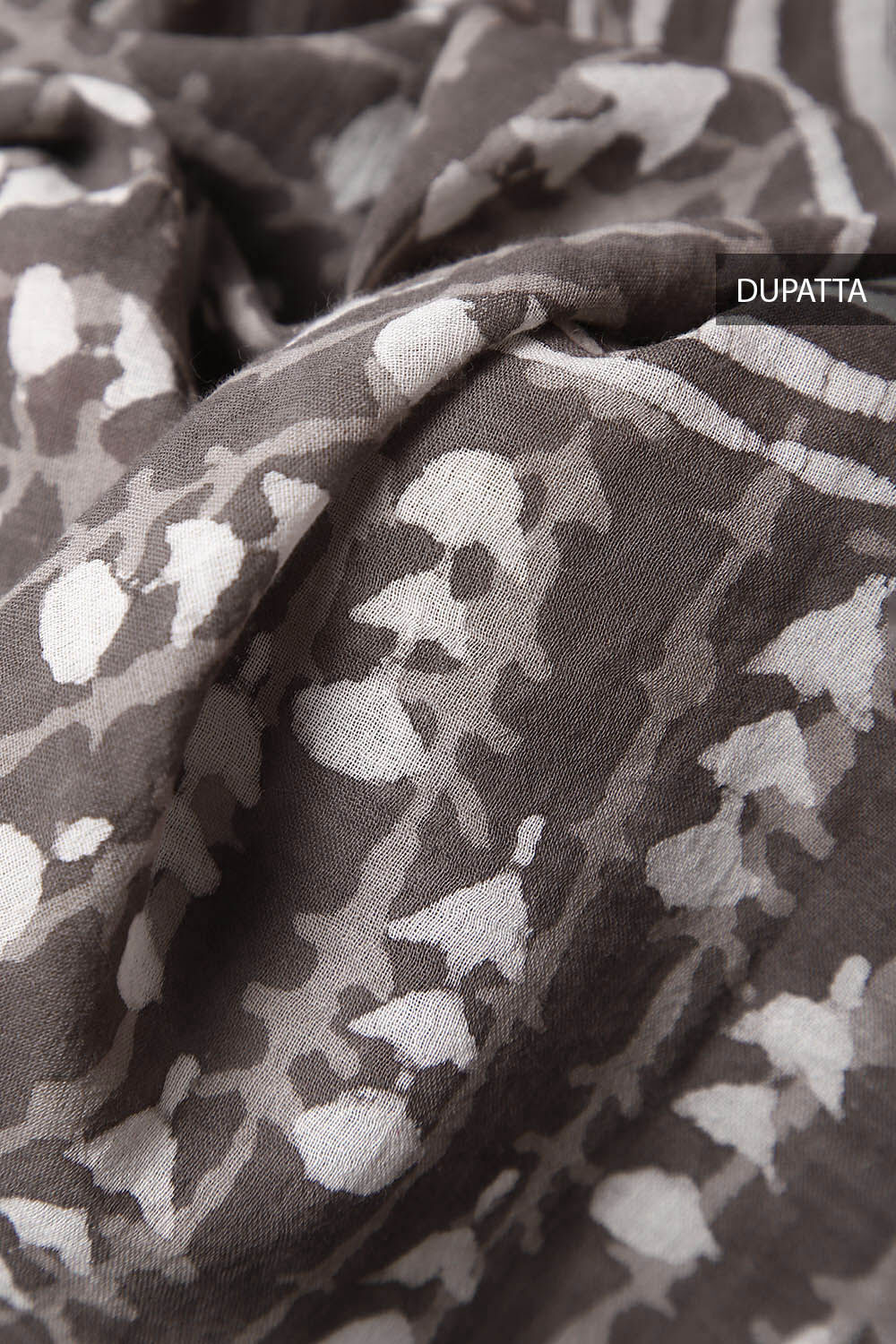 Brown Block Printed Cotton Suit image number null