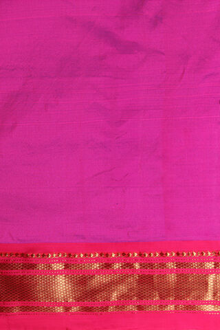 Purple Pure Silk Paithani Saree thumbnail image number null