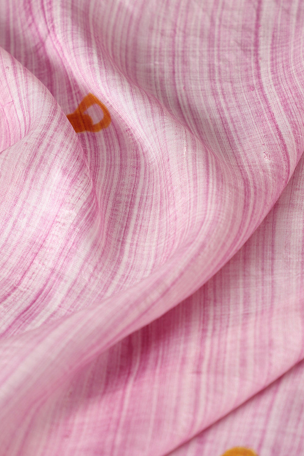 Pink Pure Silk Hand Painted Saree image number null