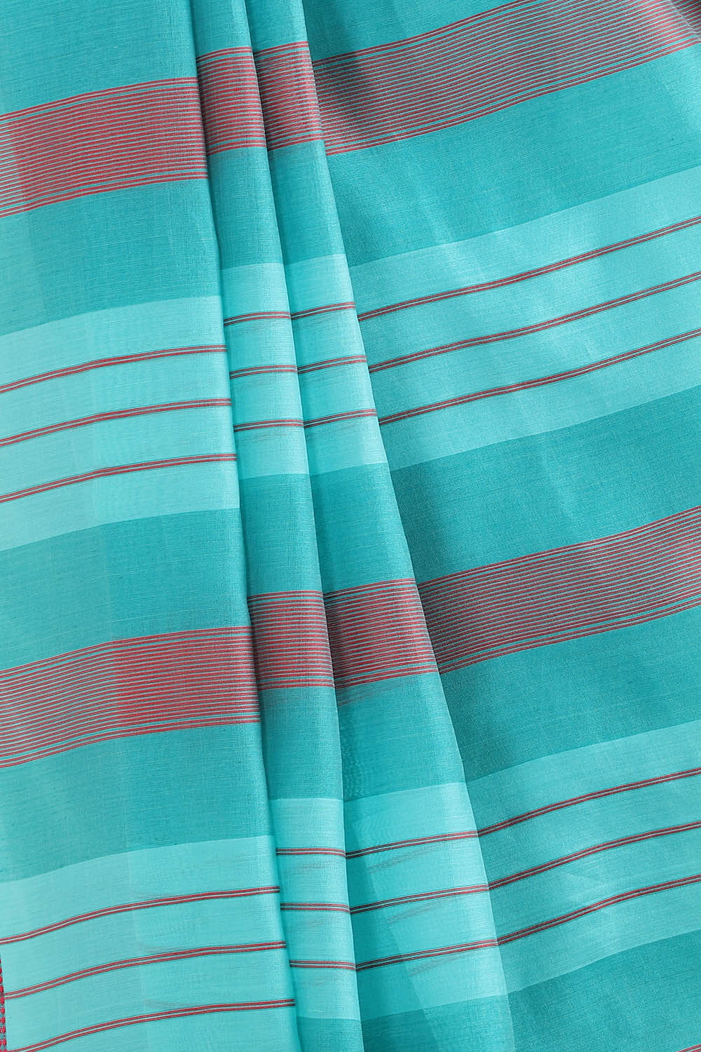 Light Blue Pure Silk Cotton Maheswari Saree image number null