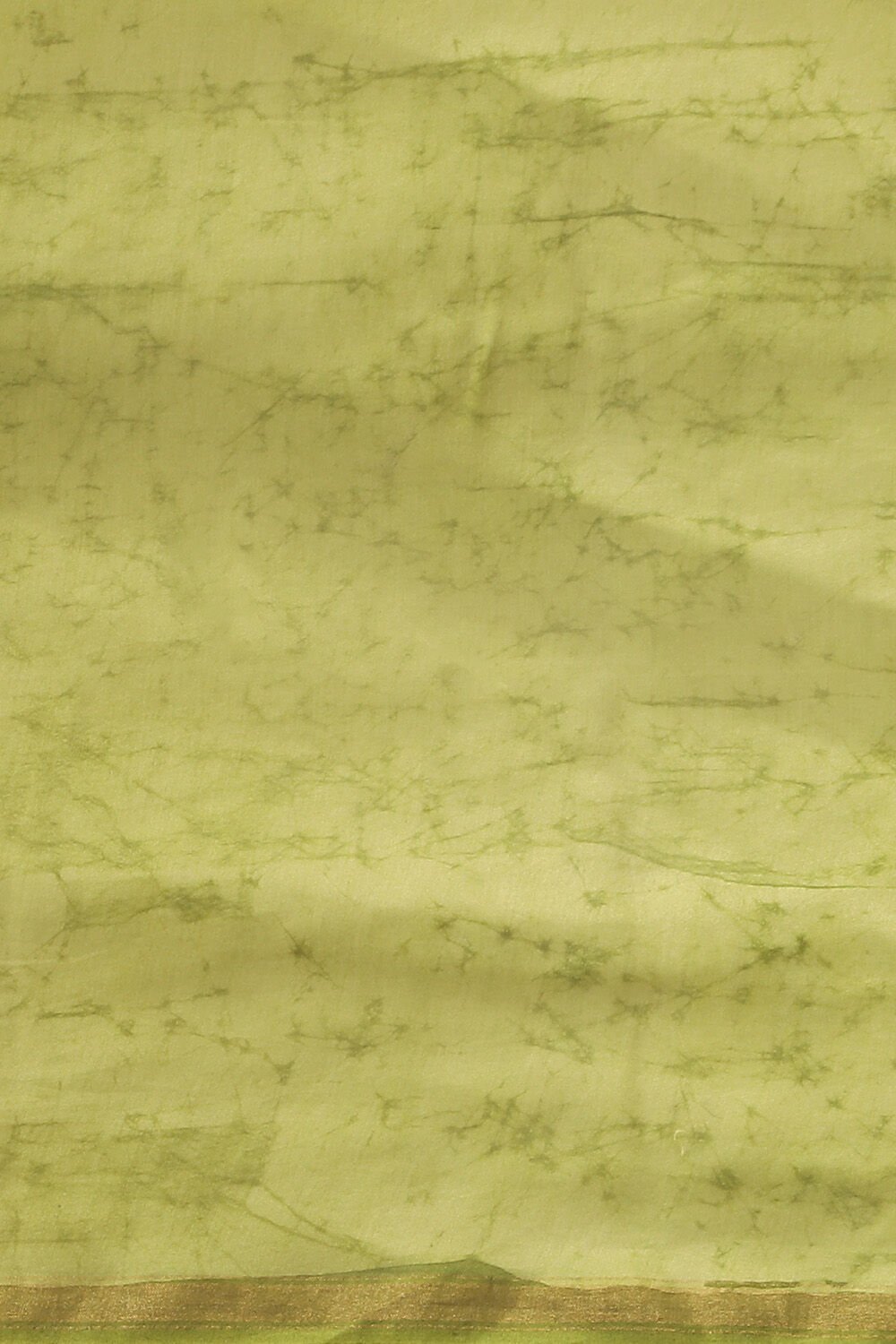 Green Pure Silk Cotton Chanderi Saree image number null