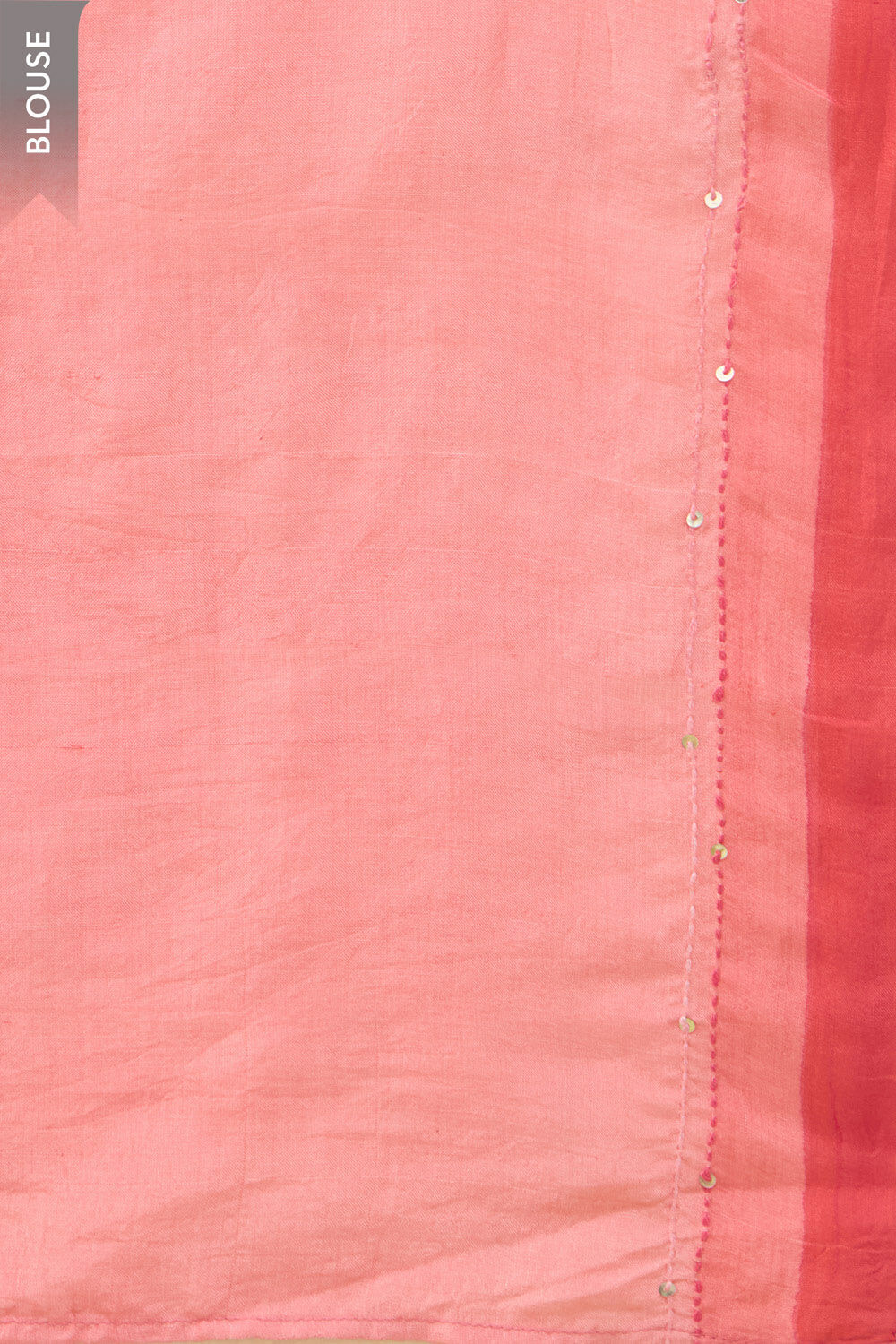 Light Pink Bengal Pure Silk Hand Painted Embroidered Saree image number null