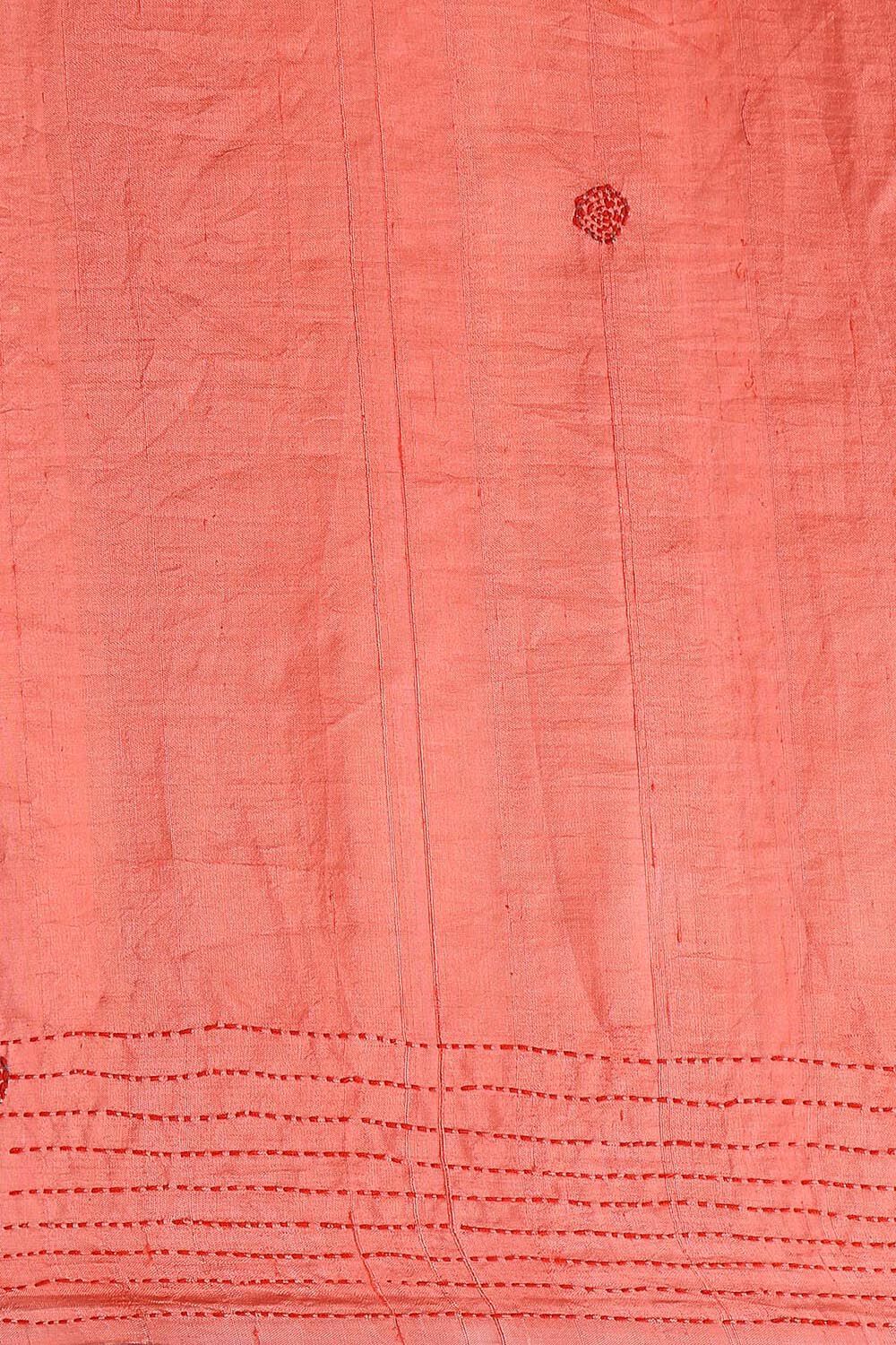 Blue Pure Silk Hand Painted Saree image number null