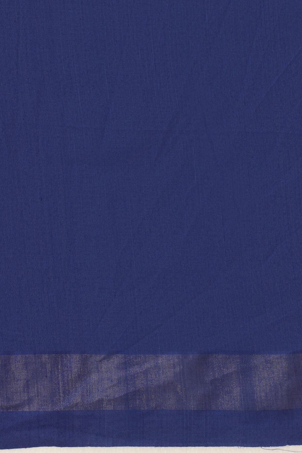 Navy Blue Pure Cotton Pochampalli Ikat Saree image number null