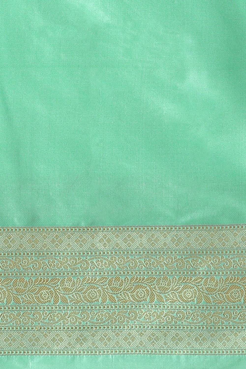 Blue Pure Silk Banarasi Saree image number null