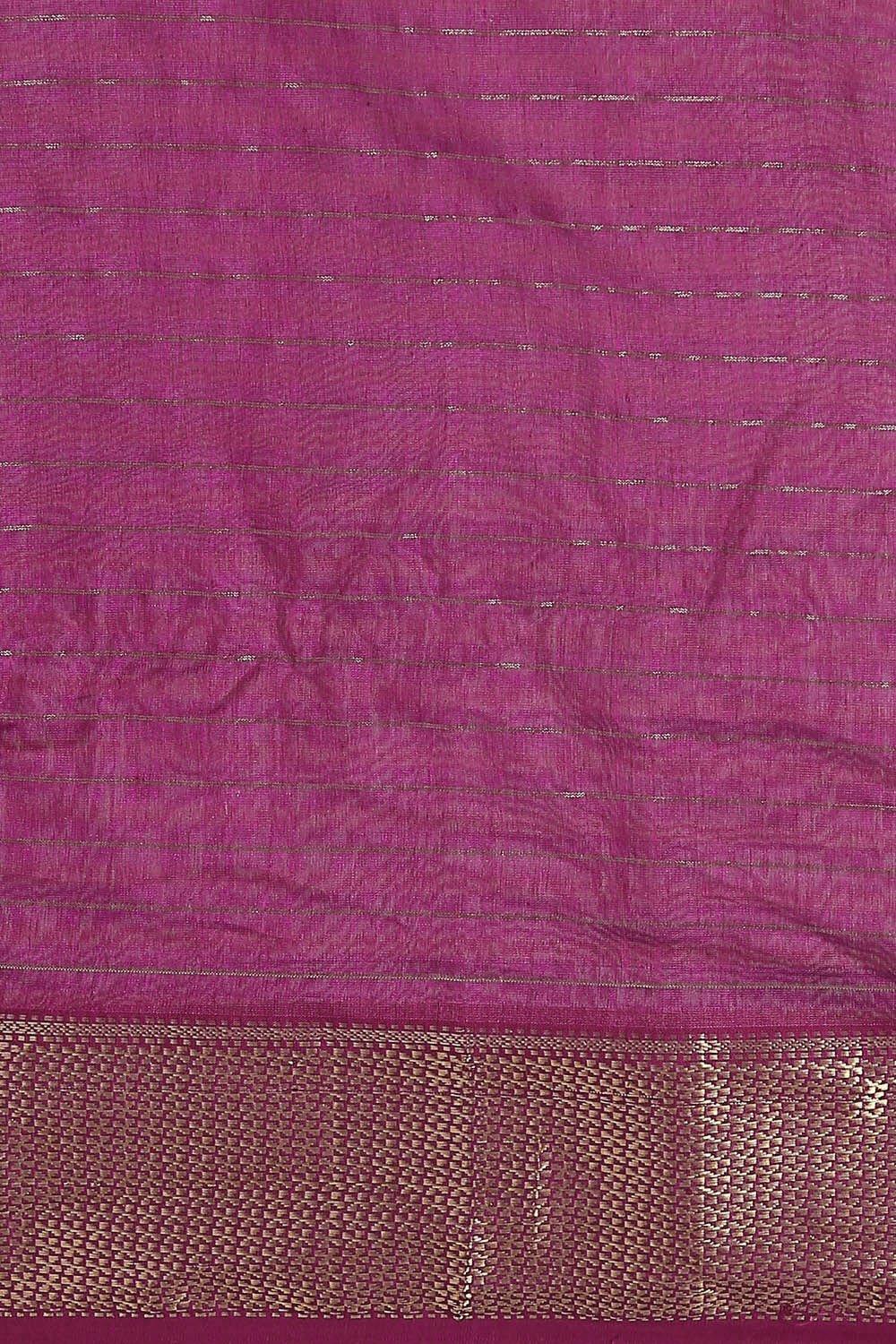 Blue Pure Silk Cotton Maheswari Saree image number null