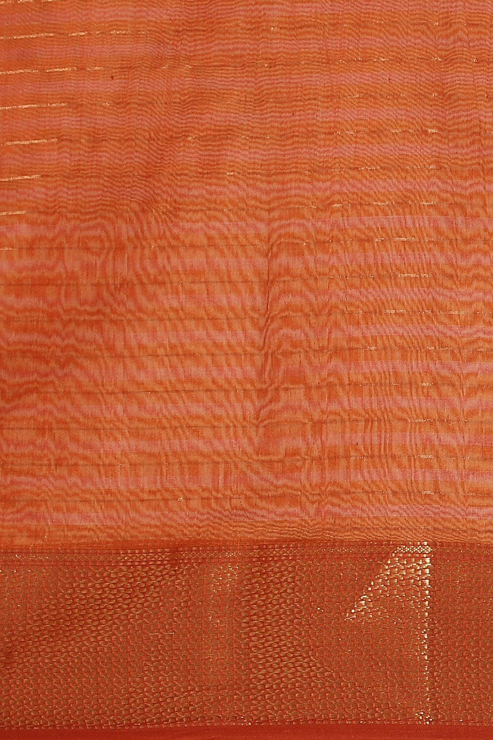 Light Orange Pure Silk Cotton Maheswari Saree image number null