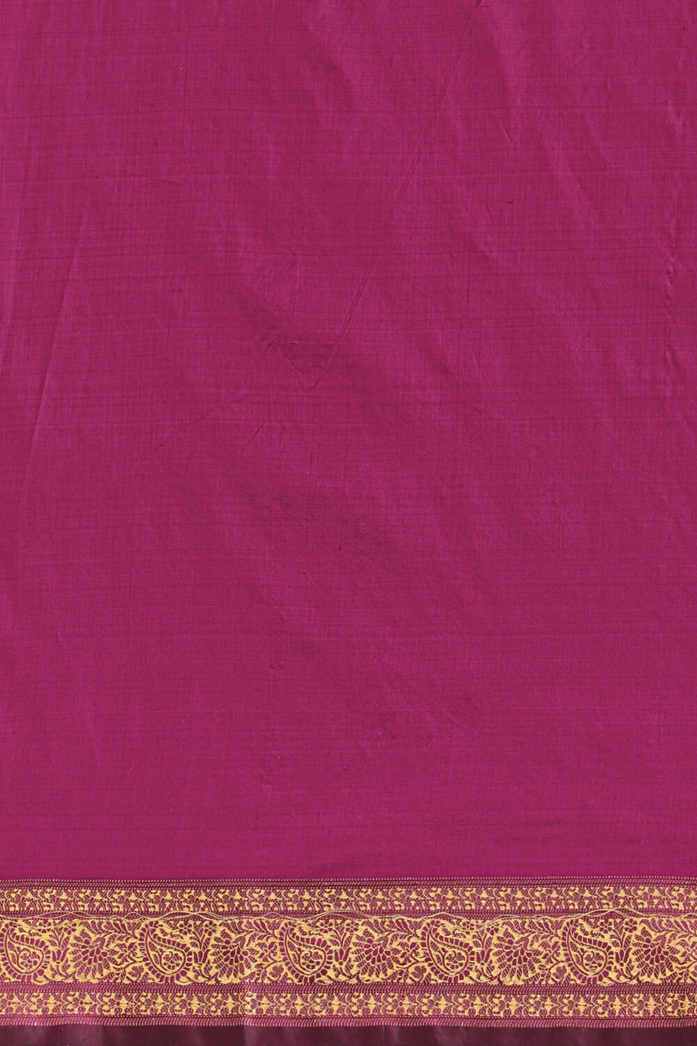 Violet Pure Silk Kadwa Banarasi Saree image number null