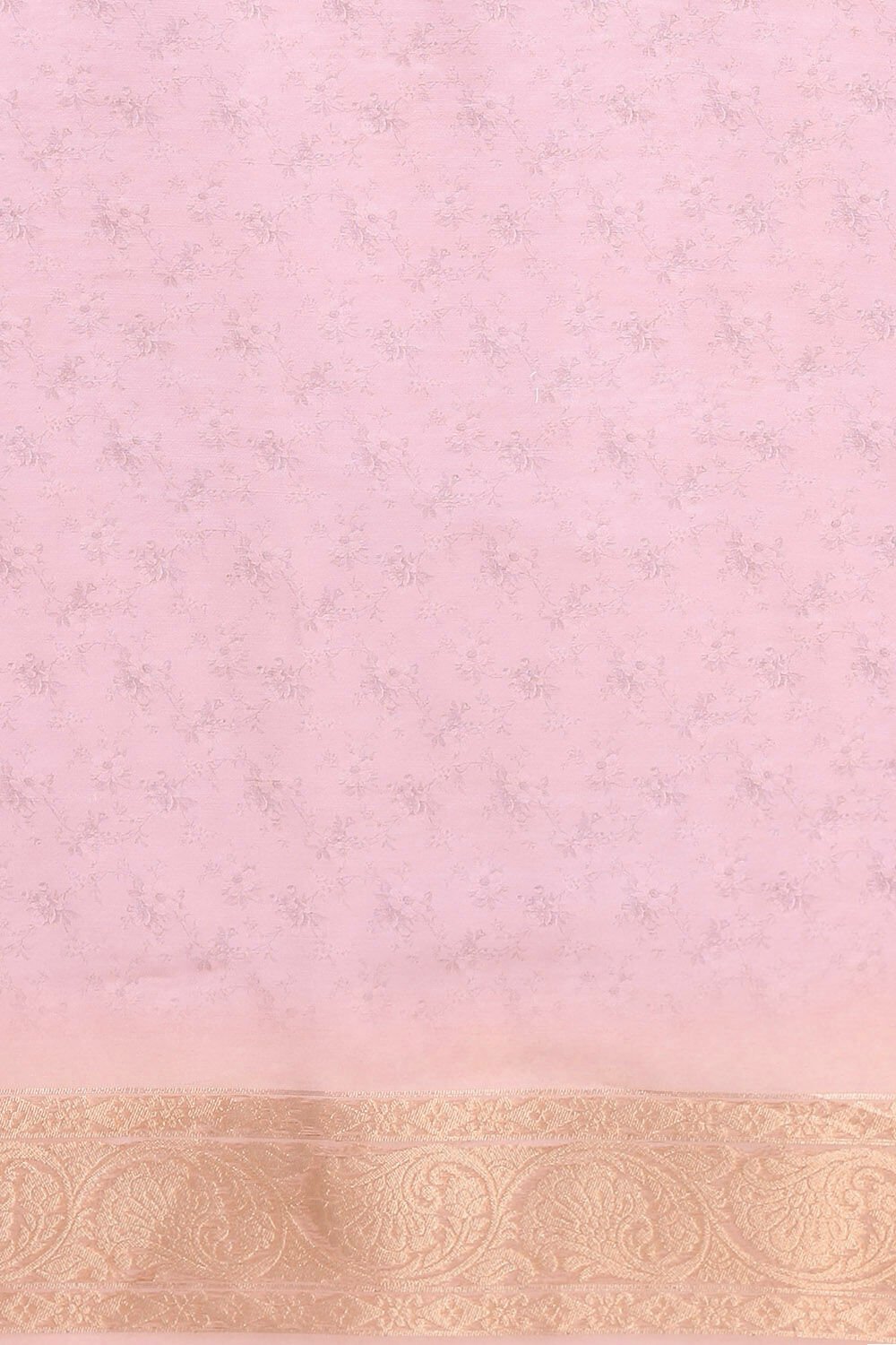 Pink Pure Embroidered Saree image number null
