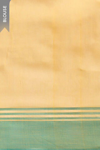 Dark Yellow Woven Pure Silk Cotton Chanderi Saree thumbnail image number null