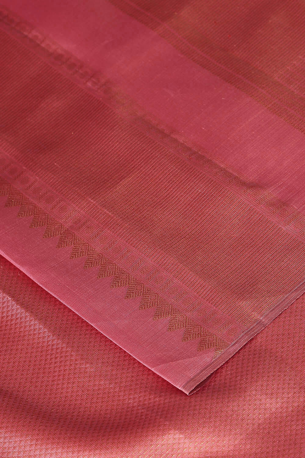 Light Pink Pure Silk Kanjivaram Saree image number null
