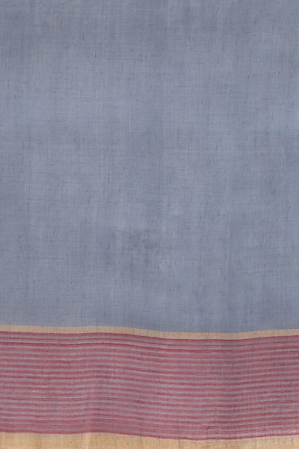 Grey Pure Cotton Bengal Saree image number null