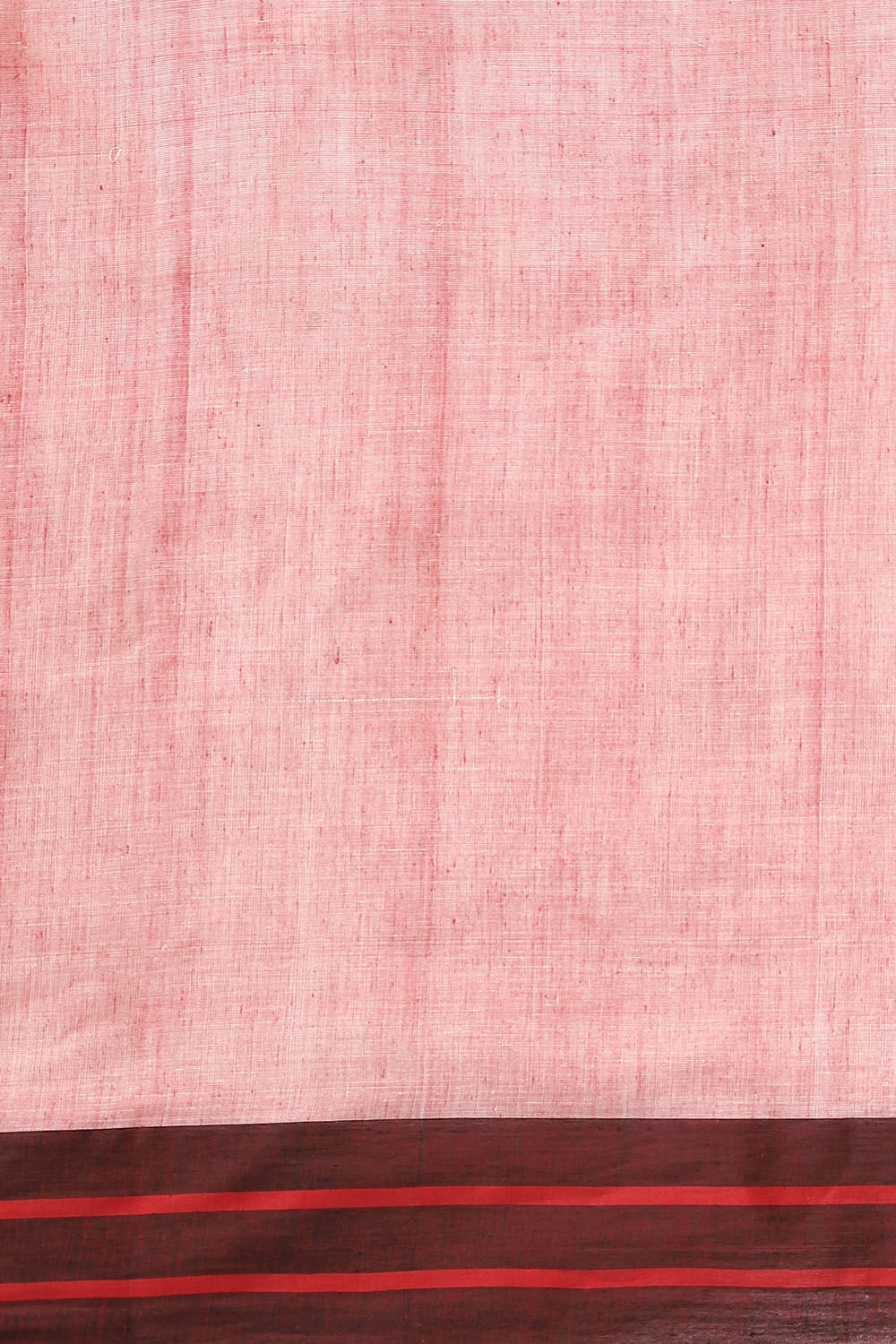 Off White Pure Khadi Cotton Ponduru Jamdani Saree image number null