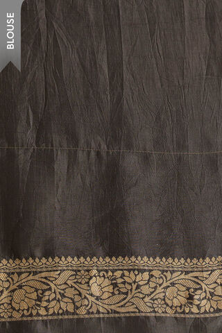 Black Woven Viscose Luxe Saree thumbnail image number null