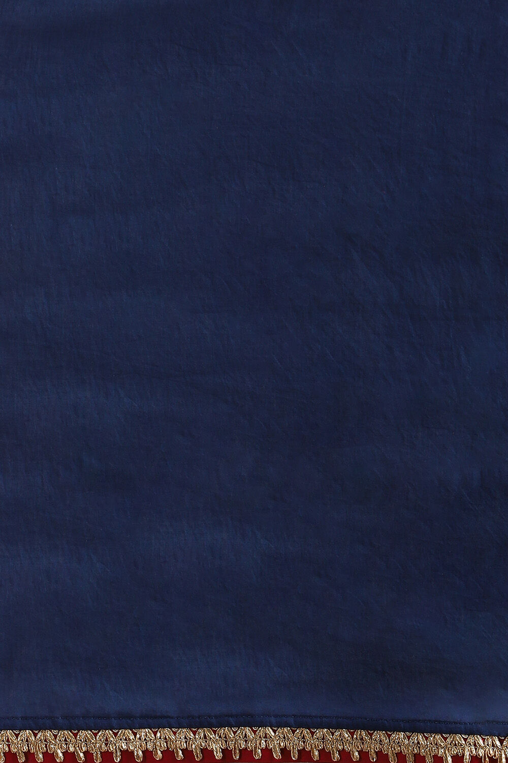 Blue Pure Cotton Embroidered Saree image number null