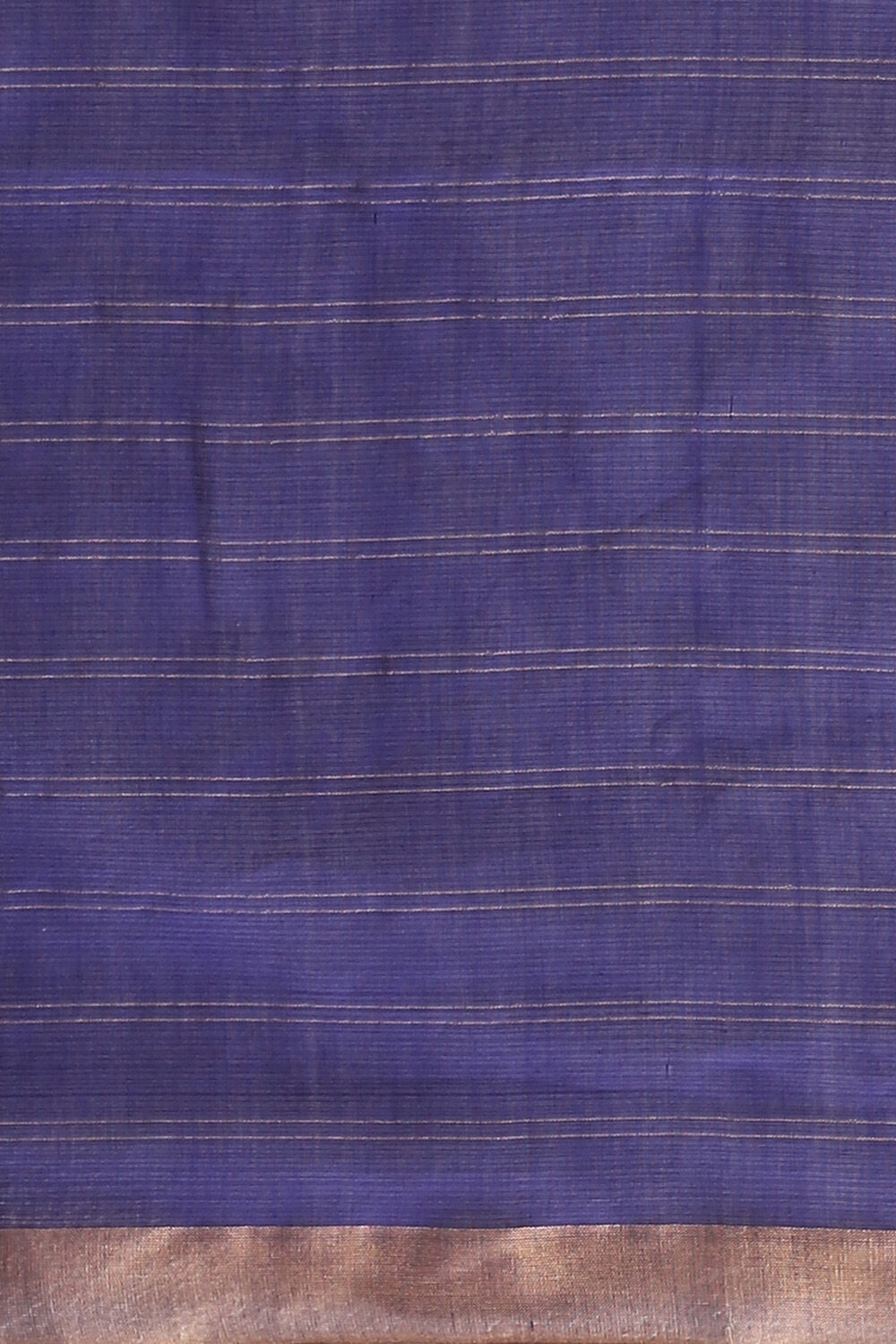Blue Pure Silk Cotton Bengal Saree image number null