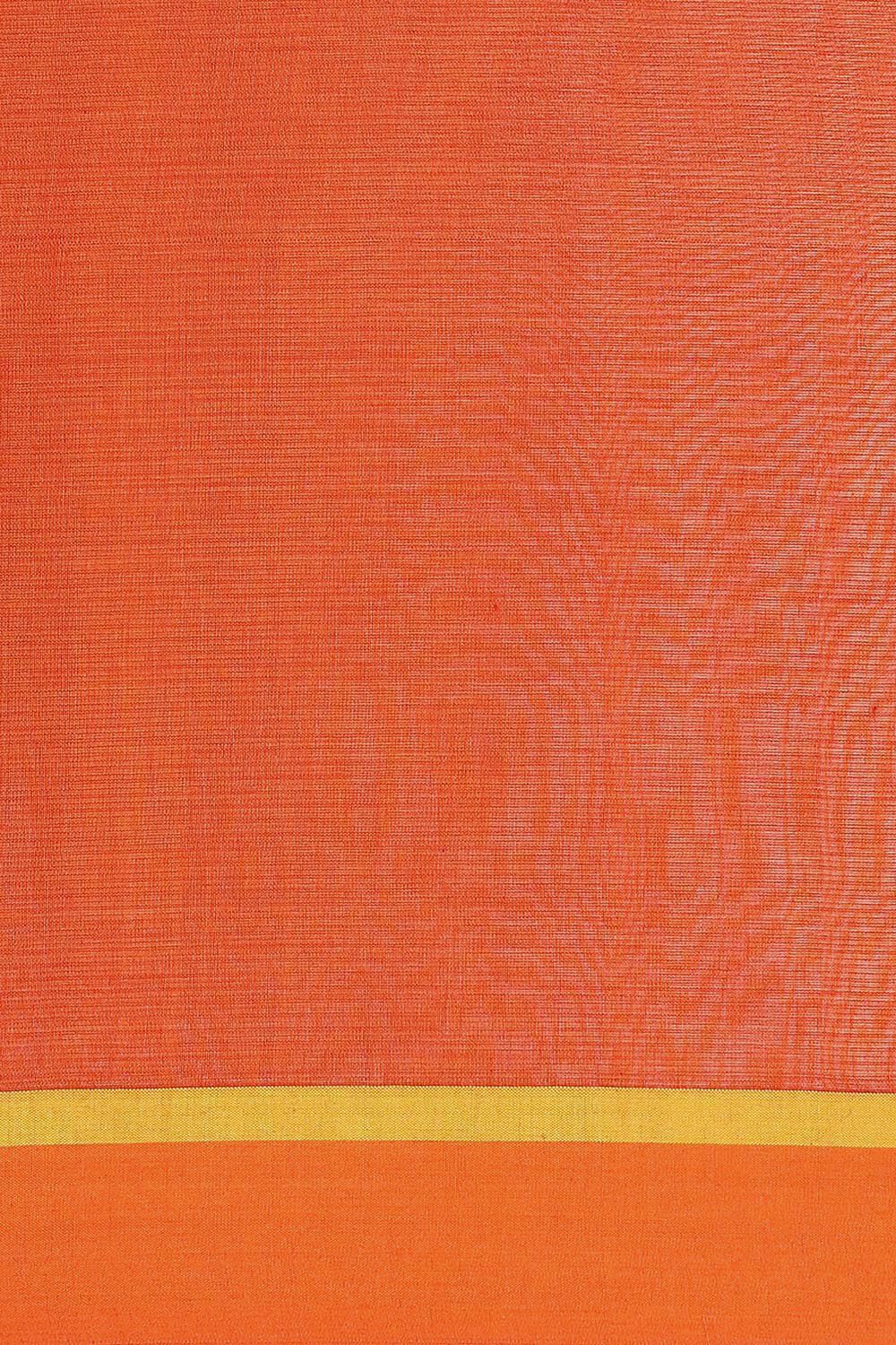 Dark Red Pure Silk Cotton Bengal Saree image number null