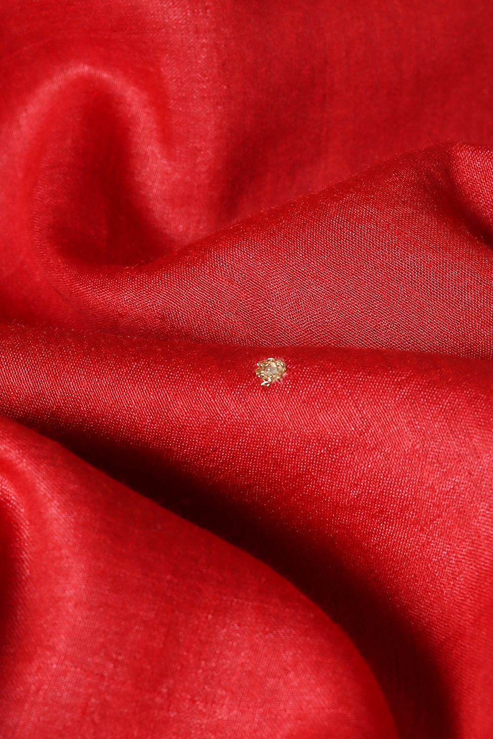 Red Tussar Vanya Embroidered Saree image number null