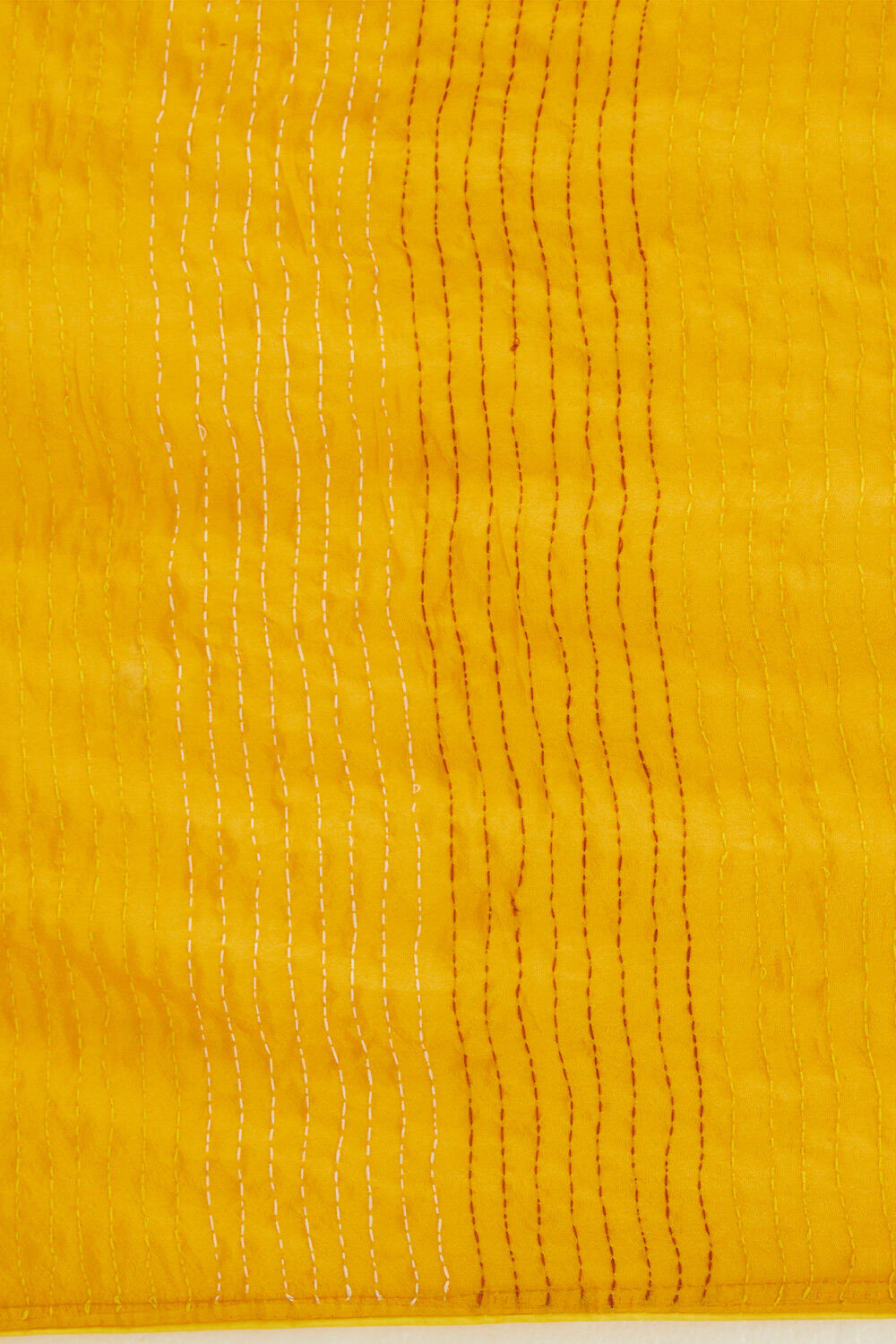 Orange Pure Organza Tissue Printed Saree image number null