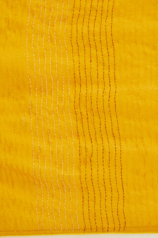 Orange Pure Organza Tissue Printed Saree thumbnail image number null