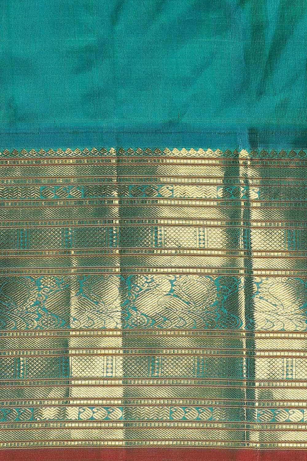 Light Pink Pure Silk Kanjivaram Saree image number null