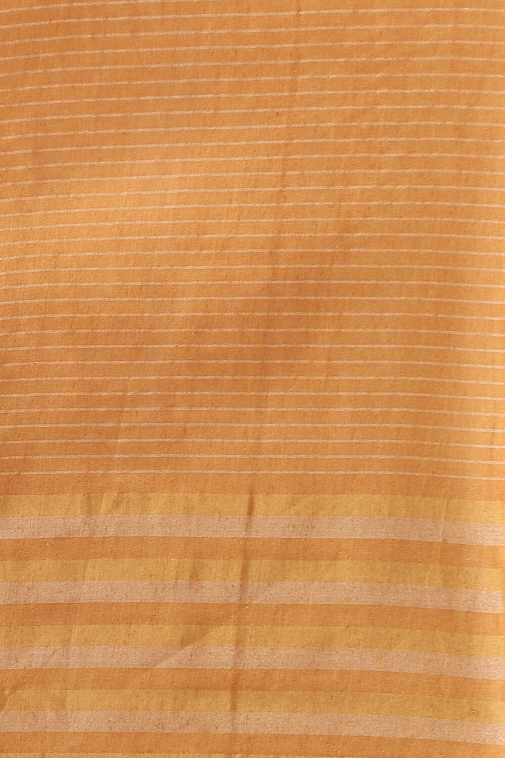 Orange Pure Silk Woven Saree image number null