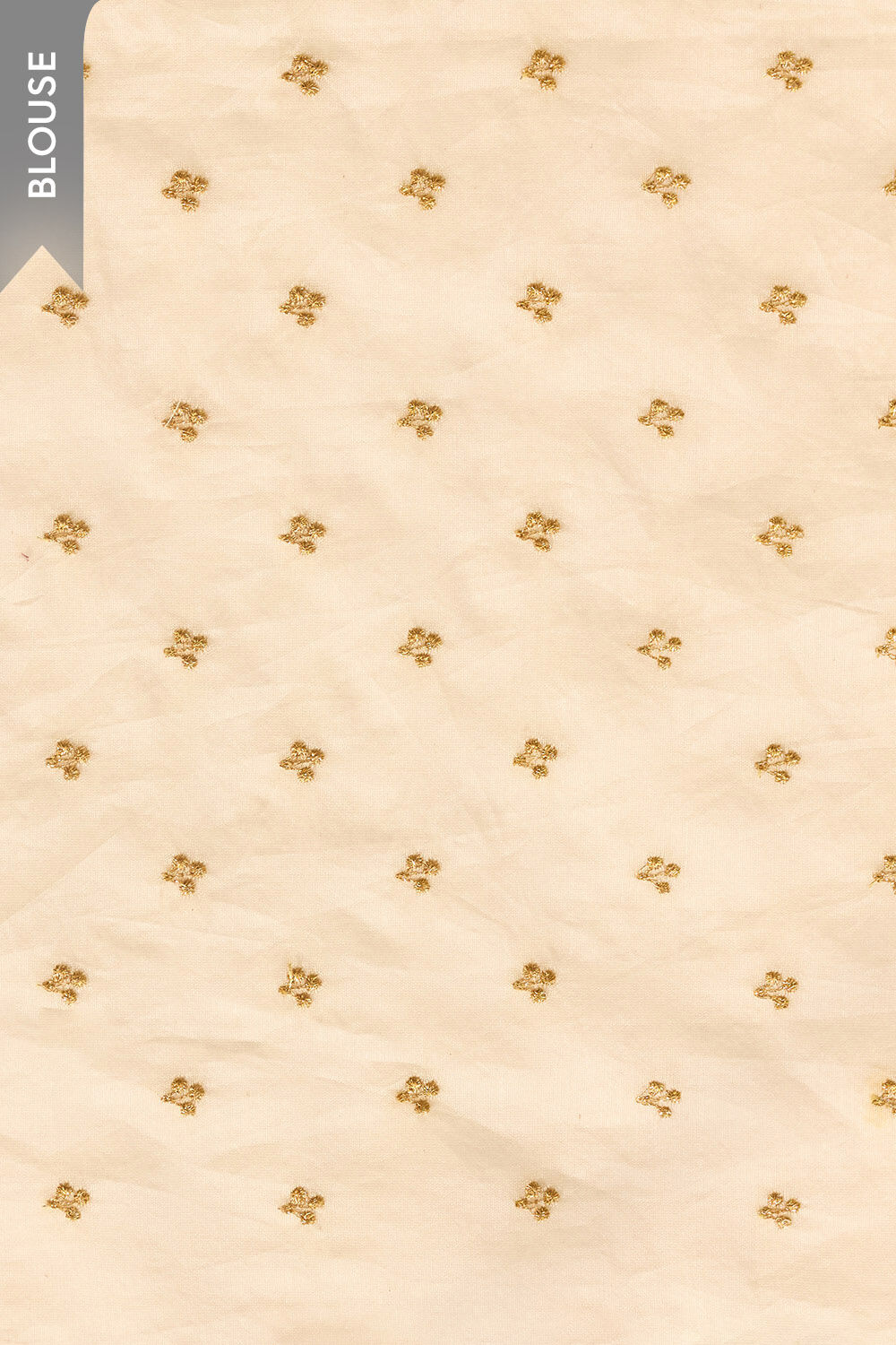 Off White Murshidabad Pure Silk Cotton Printed Embroidered Saree image number null