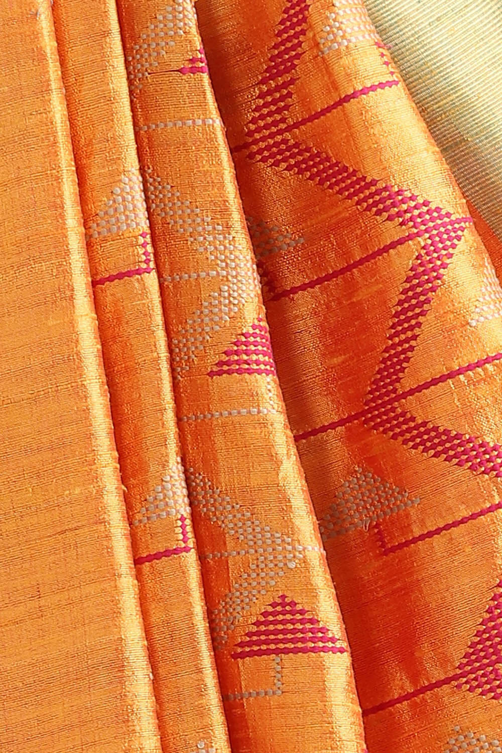 Pink Pure Tussar Silk Bhagalpuri Saree image number null