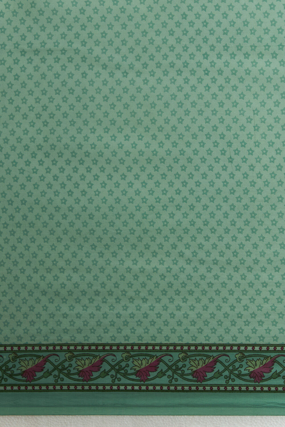 Light Green Viscose Organza Printed Saree image number null