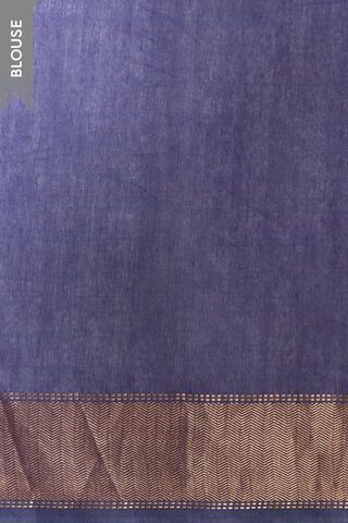 Purple Silk Viscose Bhagalpur Woven Saree thumbnail image number null