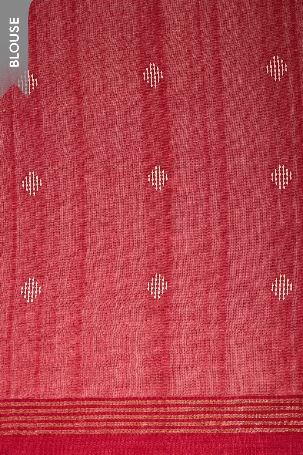 Off White Bhagalpur Woven Pure Tussar Silk Saree image number null
