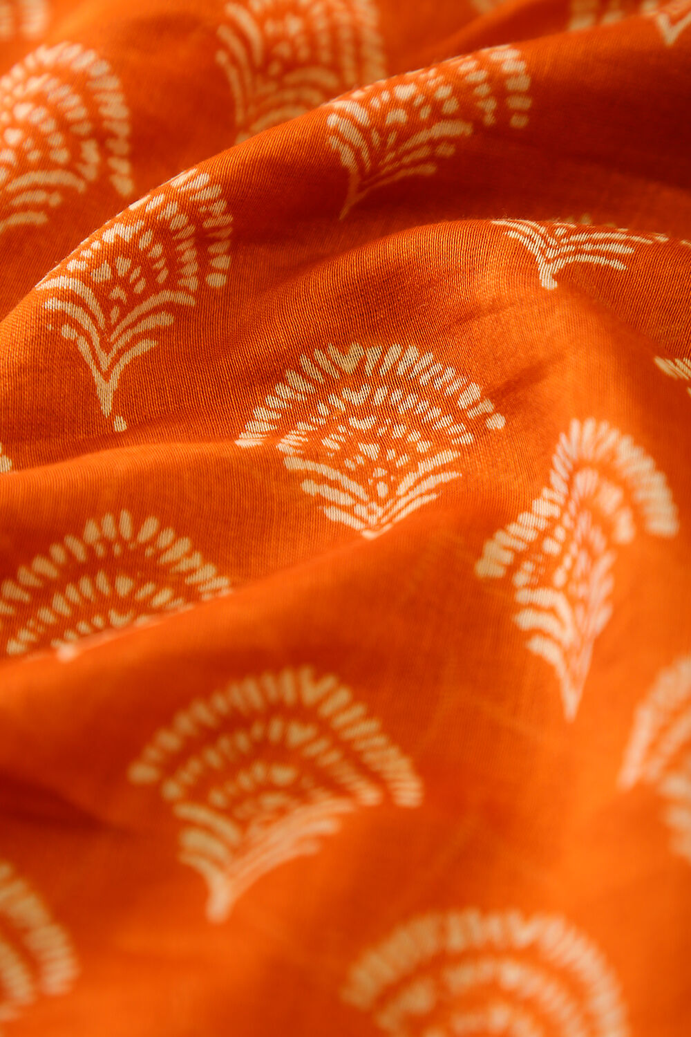 Woody Brown Pure Silk Cotton Suit Set image number null