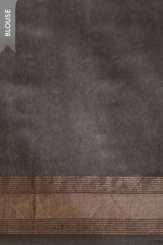 Grey Woven Pure Silk Bengal Saree thumbnail image number null