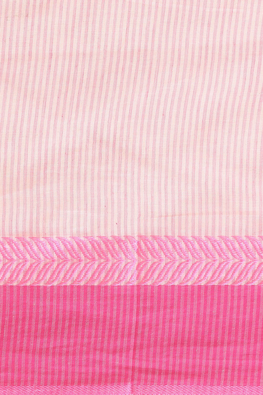 Light Pure Pink Cotton Bengal Saree image number null