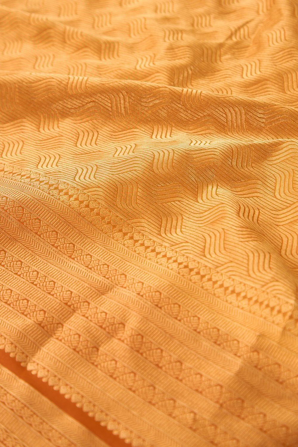 Light Orange Woven Silk Viscose Saree image number null