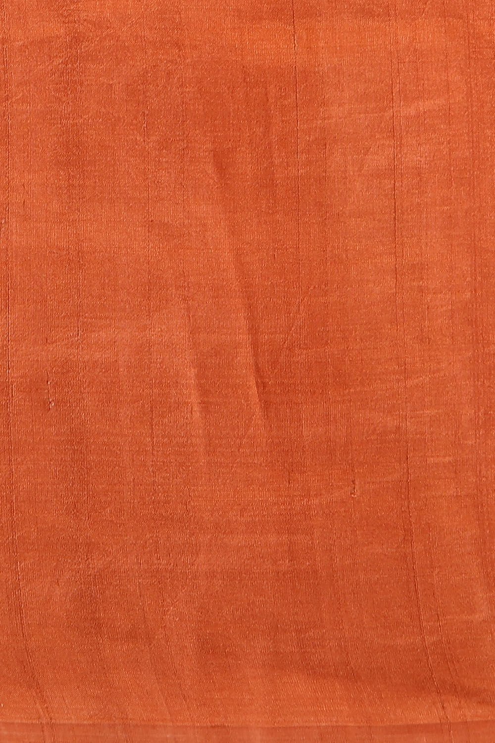 Dark Orange Pure Silk Printed Saree image number null