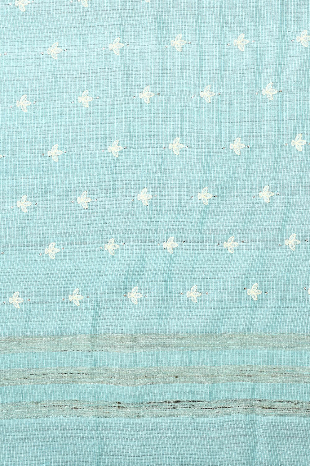 Light Blue Embroidery Bhagalpuri Suit image number null
