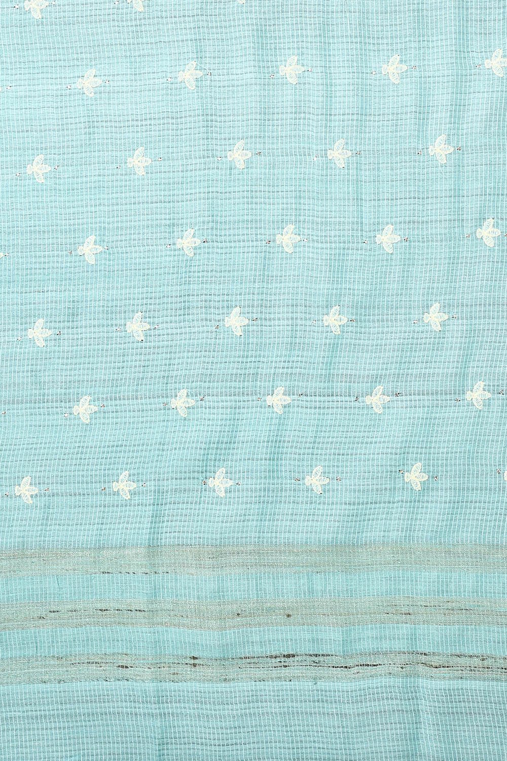 Light Blue Embroidery Bhagalpuri Suit image number null