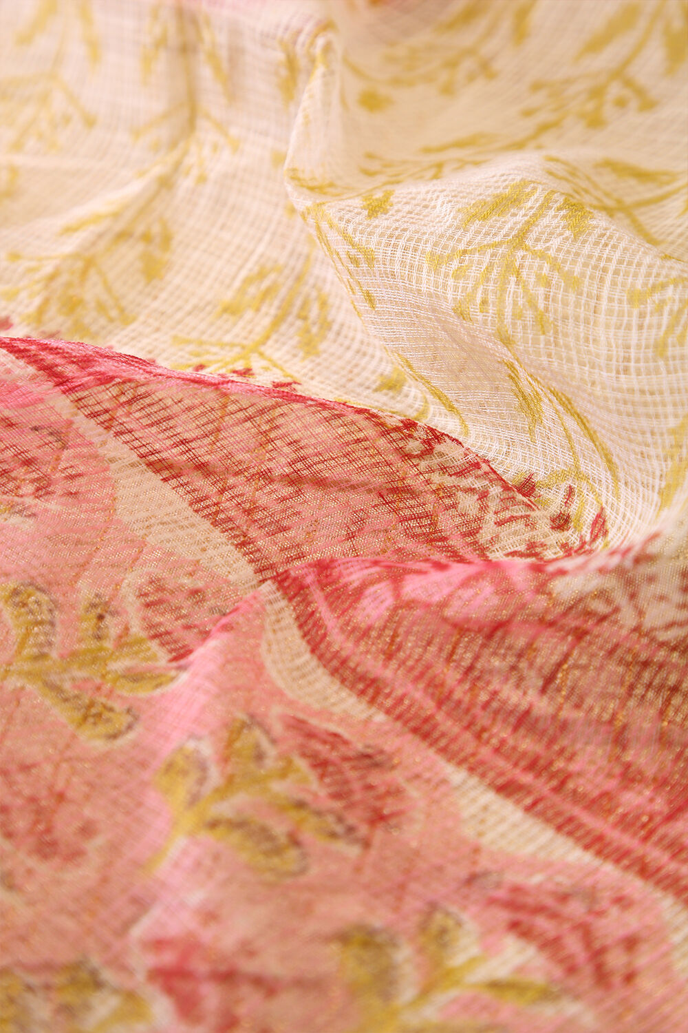 Light Pink Sanganeri Print Pure Cotton Suit Set image number null
