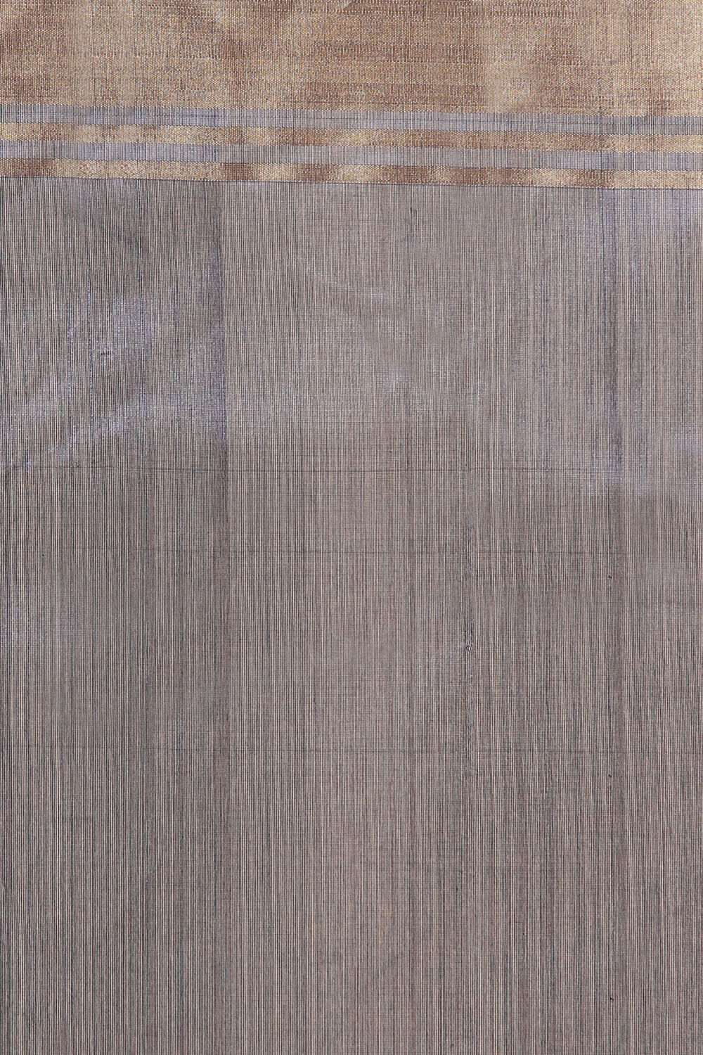 Dark Blue Pure Silk Chanderi Saree image number null