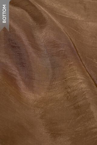 Brown Viscose Tissue Embroidered Unstitched Suit Set thumbnail image number null